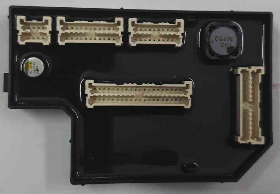TOTO 2 x 4 in. Plastic Outlet Assembly for WT151M, WT152M in Black